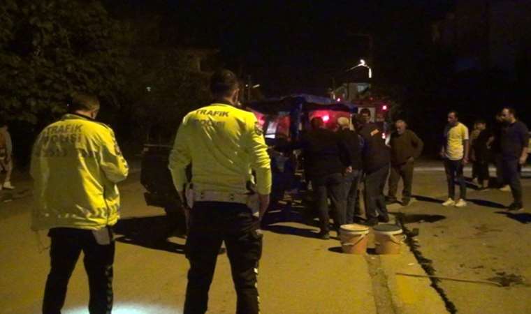 Sakarya’da kontrolden çıkan patpat devrildi: 5’i çocuk 8 yaralı
