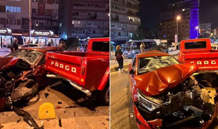 Kadıköy'de aşırı hız caddeyi birbirine kattı!