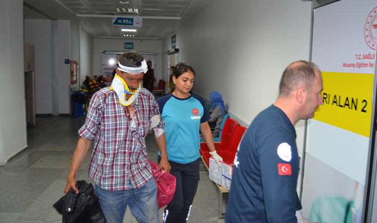 Aksaray'da komşuların kömürlük kavgası: 4 yaralı