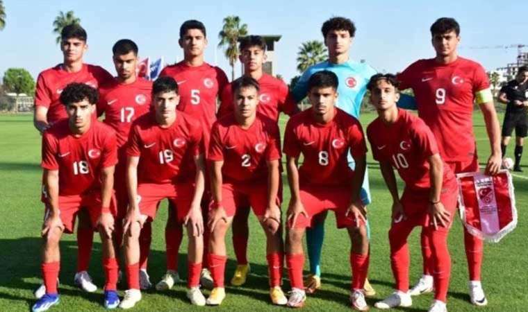U17 A Milli Takımımız tek golle galip
