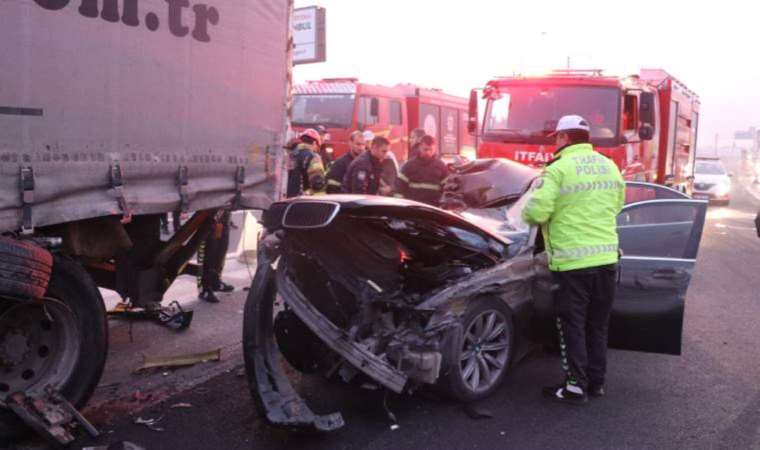 Anadolu Otoyolu'nda feci kaza... 1 kişi öldü, 2 kişi yaralandı!