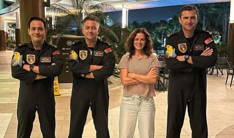 Özge Özpirinçci'den 'SOLOTÜRK' paylaşımı: 'Gözünüz gökyüzünde olsun!'