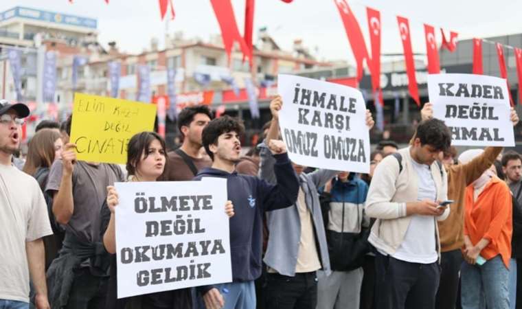 Asansör faciasının ardından öğrenciler ayakta: ‘Ölmeye değil, okumaya geldik’