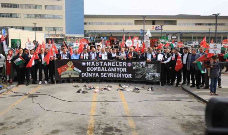 Sağlık-Sen’den 'Filistin' için 81 ilde açıklama: 'Bu soykırımı görmezden gelmemiz imkansızdır'