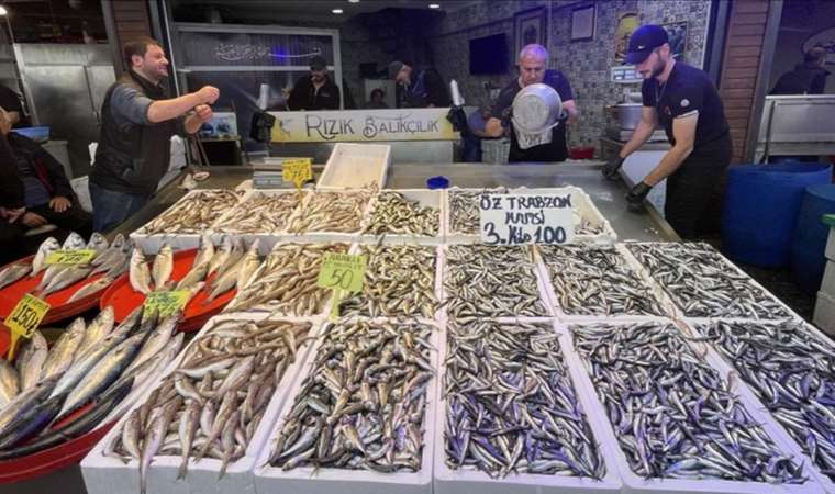 Trabzon'da balık fiyatları sevindirdi! 3 kilosu...