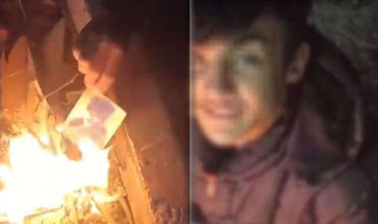 Atatürk'ün fotoğrafını yakan 3 lise öğrencisine gözaltı