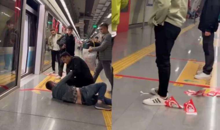 Metroya asılan Türk bayraklarını yırtmıştı... Şüpheli hakkında tutuklama kararı!