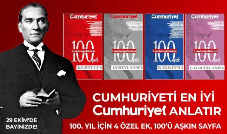 Cumhuriyet'ten 100. yıla özel 100 sayfalık arşivlik sayı (27 Ekim 2023)