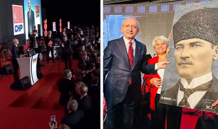 CHP'den '100. yıl' resepsiyonu... Kılıçdaroğlu: 'Onlar Cumhuriyet’i inşa etti, bizlere düşen görev eksiksiz bir demokrasi ile taçlandırmak'