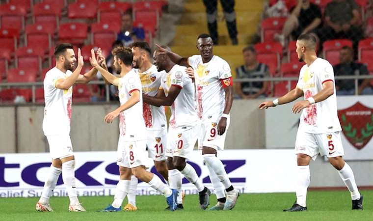 Kayserispor, Hatayspor'u 2-1 mağlup etti