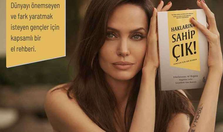 Uluslararası Af Örgütü uzmanları ve Angelina Jolie’nin yazdığı kitap Türkçe’ye çevrildi