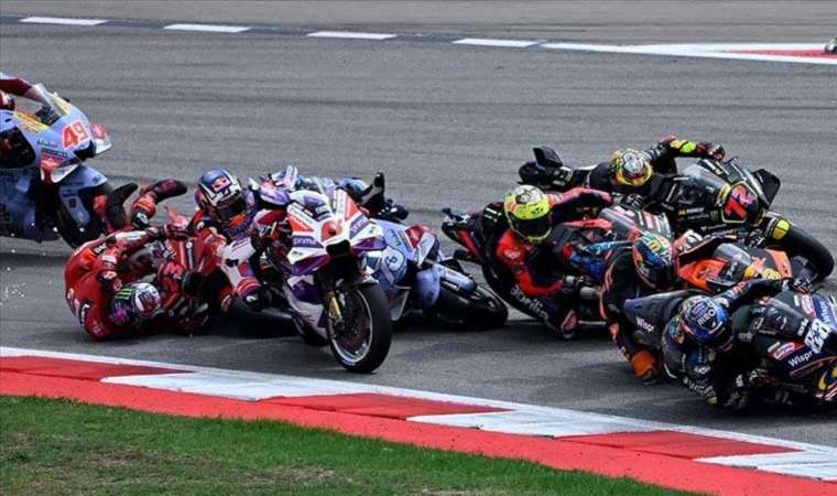 MotoGP'nin Tayland ayağındaki sprint yarışında Jorge Martin birinci oldu