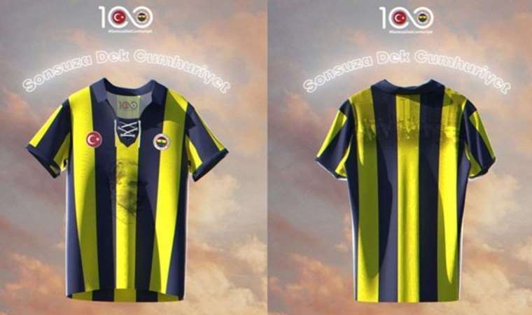 Fenerbahçe'den Cumhuriyet'in 100.yılına özel forma!