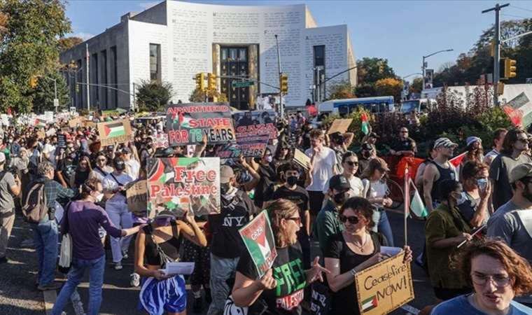 ABD'de İsrail karşıtı protestolar