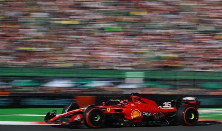 F1 Meksika Grand Prix'sinde pole pozisyonu Leclerc'in