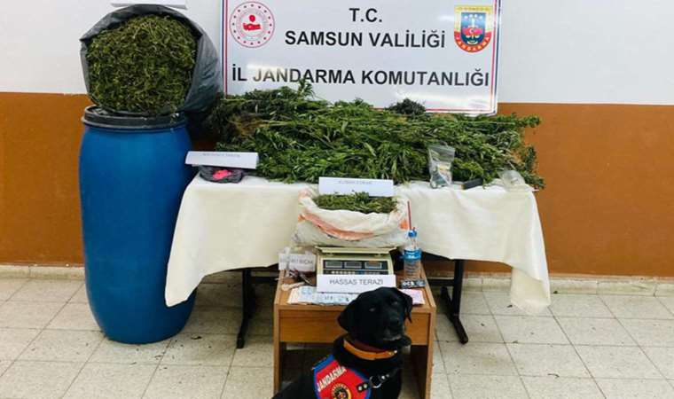 Samsun'da uyuşturucu operasyonu