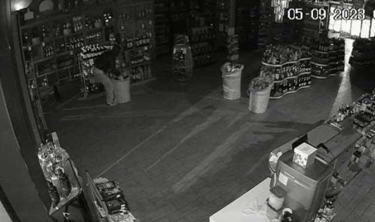 Dakikalar içinde dükkanı boşalttılar...