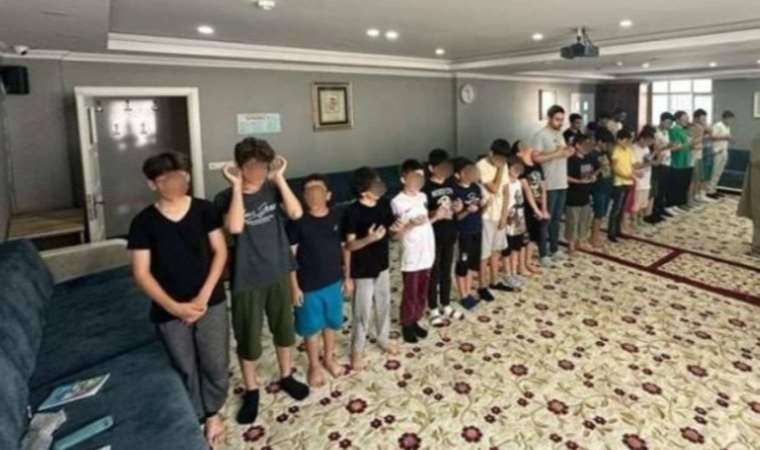 Devlet korumasındaki çocuklar tarikat kampında