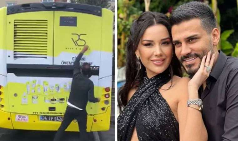 İBB, Dilan Polat'a ait markanın reklamlarını otobüslerden söktü