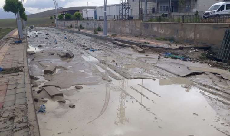 Van'da şiddetli sağanak hayatı olumsuz etkiledi