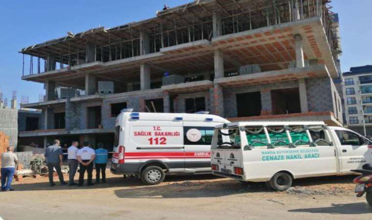 Manisa'da iş cinayeti: İnşaattan düşen işçi hayatını kaybetti!