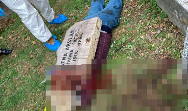 İstanbul Karacaahmet Mezarlığı'nda tüyler ürperten olay: Öldürüp, üzerini mezar taşıyla kapattı!