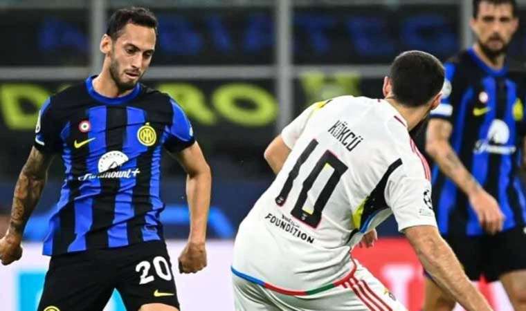 Hakan Çalhanoğlu devler arenasında Orkun Kökçü'yü üzdü!