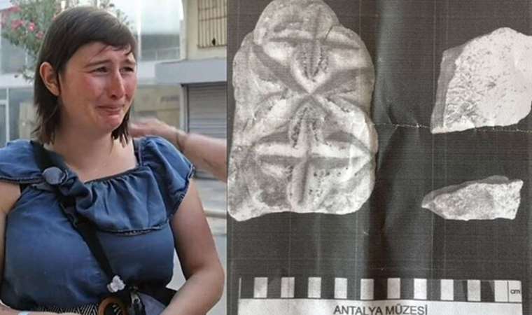 Turist tarihi eser kaçakçılığından gözaltına alınmıştı