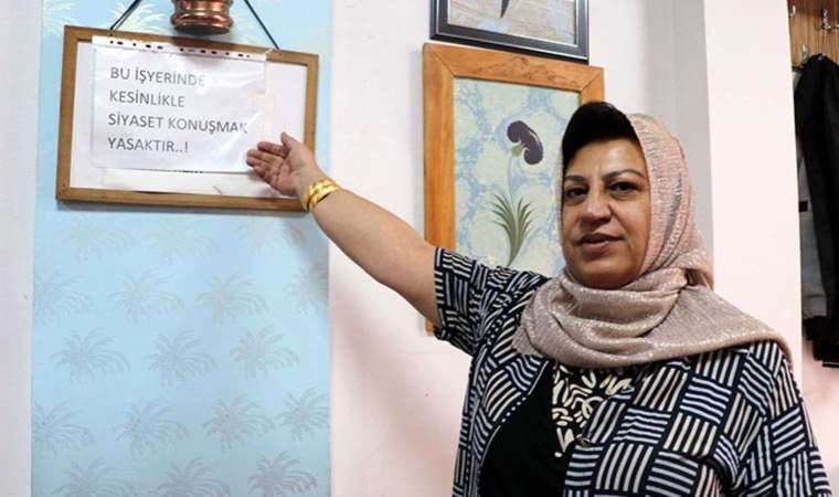 Çay ocağında siyaset konuşma yasağı: 'İnsanlar buraya stres atmaya gelsin'