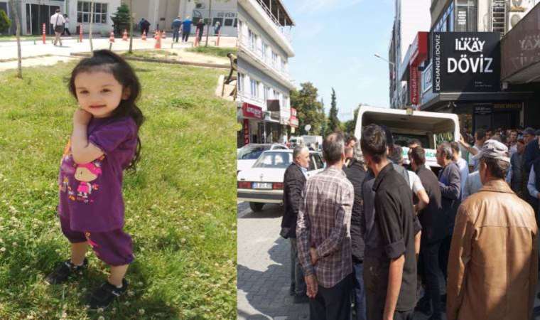 Aracın çarptığı 5 yaşındaki Ecrinnur son yolculuğuna uğurlandı