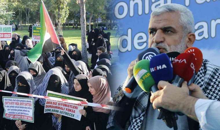 HÜDA PAR'dan Diyarbakır'da Filistinlilere destek çağrısı
