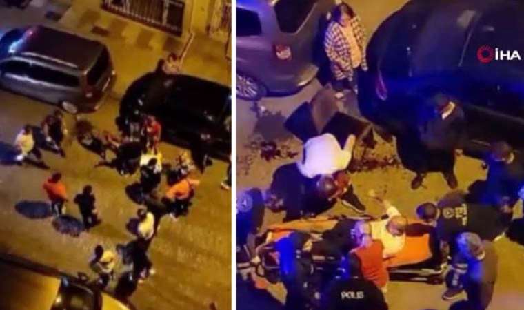 Sokak ortasında bacağından vurdu!