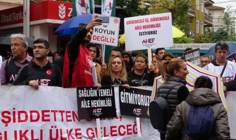 Doktorlar iş bıraktı