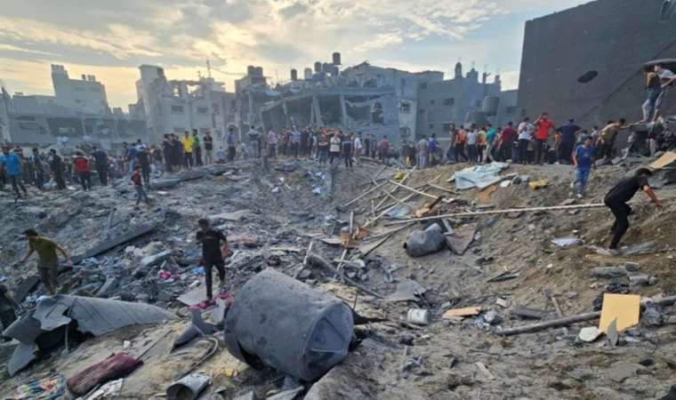 İsrail, Cibaliye Mülteci Kampı'nı vurduğunu doğruladı