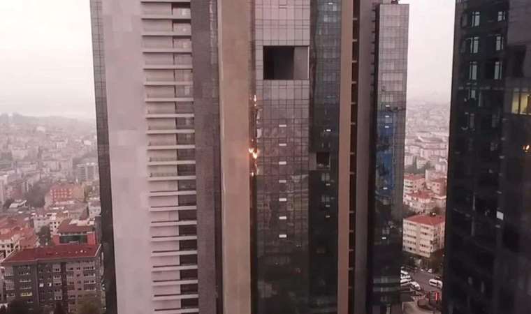 Mecidiyeköy'deki Torun Center binasında yangın paniği!