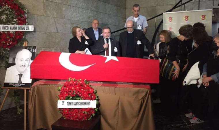 68 kuşağının basındaki seslerindendi... Duayen gazeteci, Osman Saffet Arolat omuzlarda uğurlandı