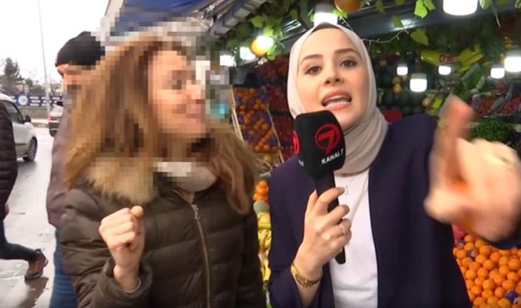 Muhabire tepki göstermişti