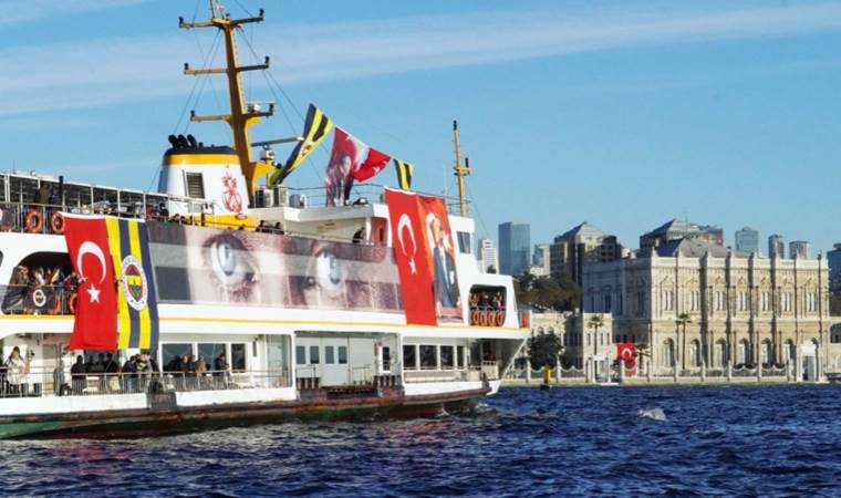 Fenerbahçe, Gazi Mustafa Kemal Atatürk'ü '10 Kasım Fenerbahçe Vapuru' ile andı
