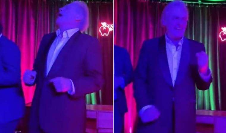 O anlar gündem oldu... Haluk Bilginer'den 'Şahsiyet' dansı