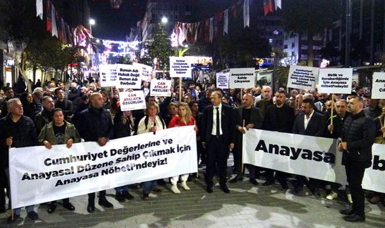 Avcılar Meydanı'nda 1 haftalık 'Anayasa nöbeti'