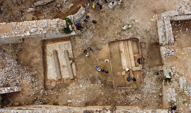 Anemurium Antik Kenti'nde ilk defa kadın heykeli bulundu
