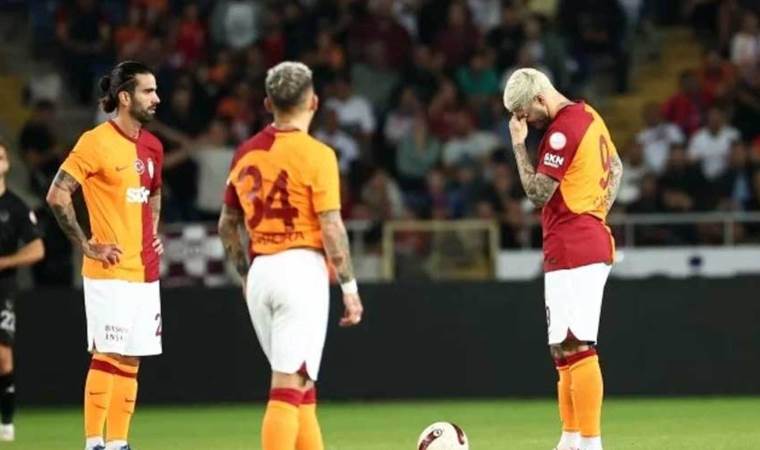 Galatasaray'a Mersin'de büyük şok! Süper Lig'de 195 gün sonra kaybetti... Hatayspor 2-1 Galatasaray