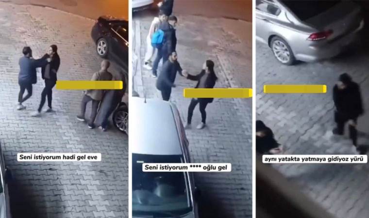 Esenyurt'ta bir çiftin küfürlü kavgası gündem oldu: 'Yürü lan aynı yatakta yatmaya gidiyoruz'