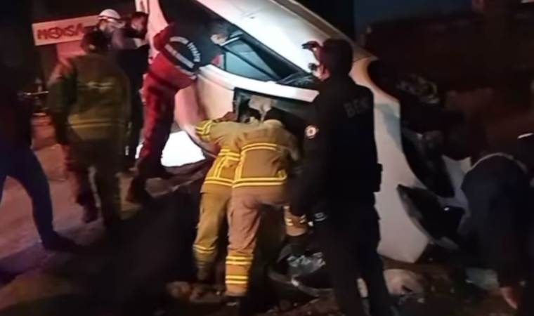 Bartın'da otomobil devrildi; 1 ölü, 1 yaralı