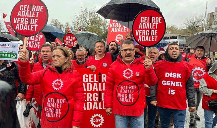 DİSK'in 'Adalet Yürüyüşü' başladı