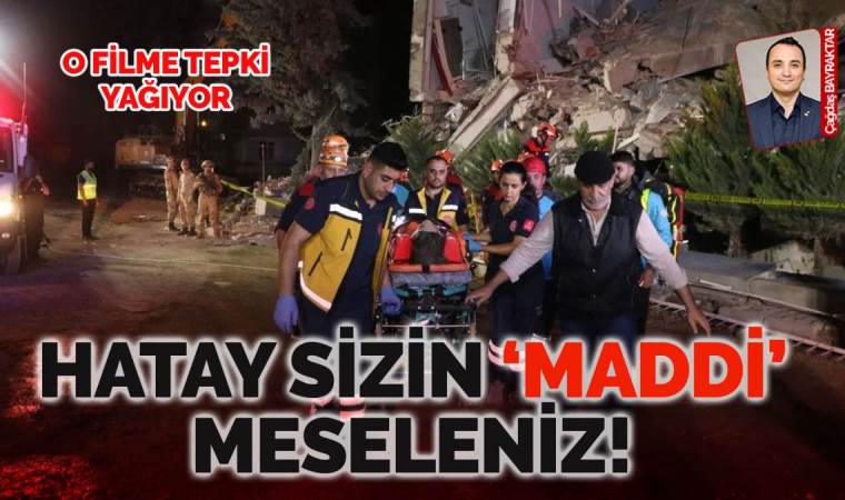 Hatay'da çekilen 'Şahsi Meselemiz' filmiyle ilgili yeni gerginlik