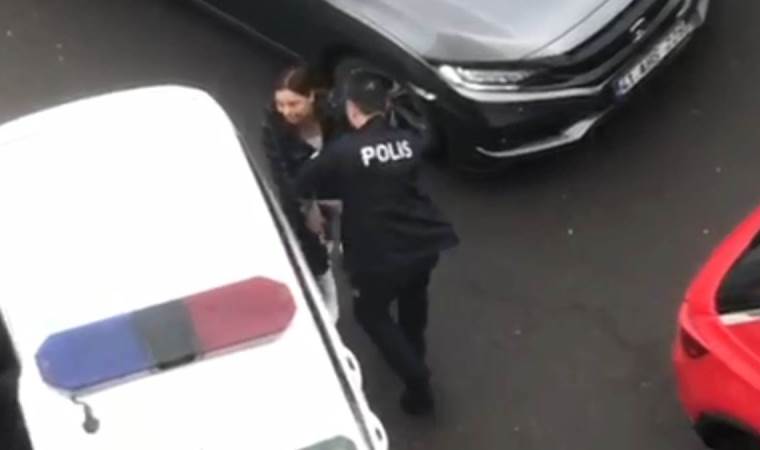 Sokak ortasında kadını tehdit eden polis hakkında soruşturma açıldı!