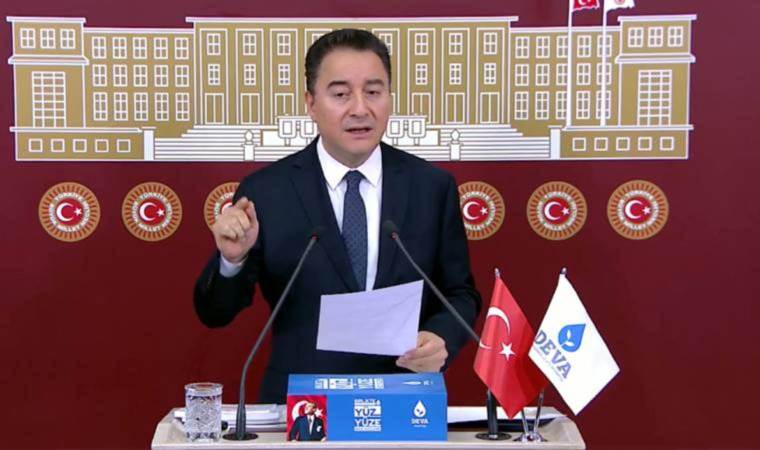 Ali Babacan'dan 'anayasa' çıkışı... 'Bizden destek beklemeyin'
