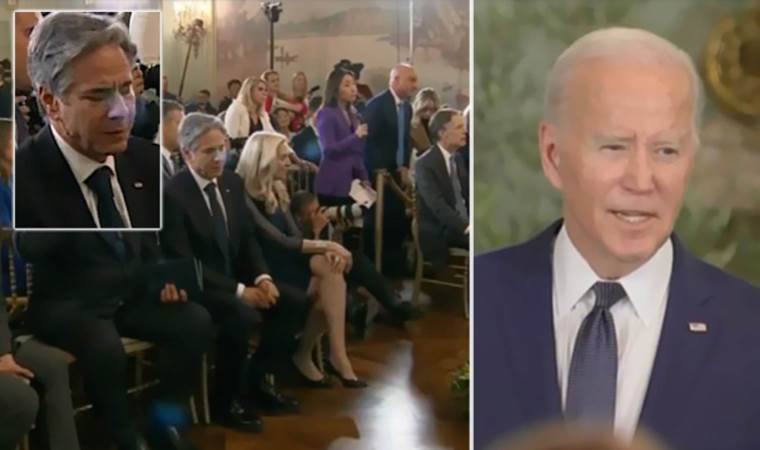 Biden, Xi için 'diktatör' demişti... Blinken'in o anki yüz ifadesi görüntülere yansıdı