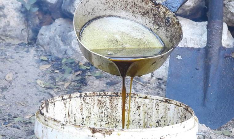 Eklem ağrılarına iyi geliyor... Binbir zahmetle üretiliyor, litresi 200 liradan satılıyor!